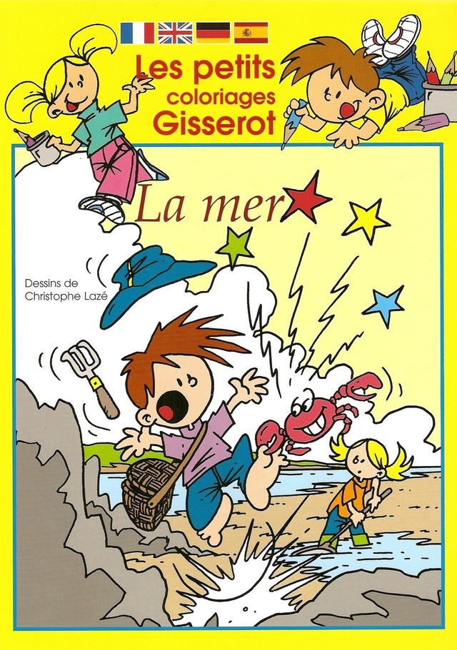 La Mer- Petits coloriages - Christophe Lazé - GISSEROT