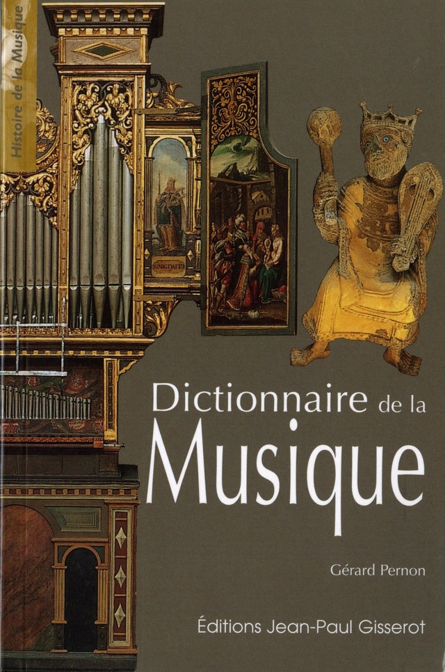 Dictionnaire de la musique - Gérard Pernon - GISSEROT