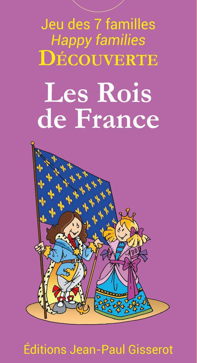 7 Familles DECOUVERTE : Les rois de France -  - GISSEROT