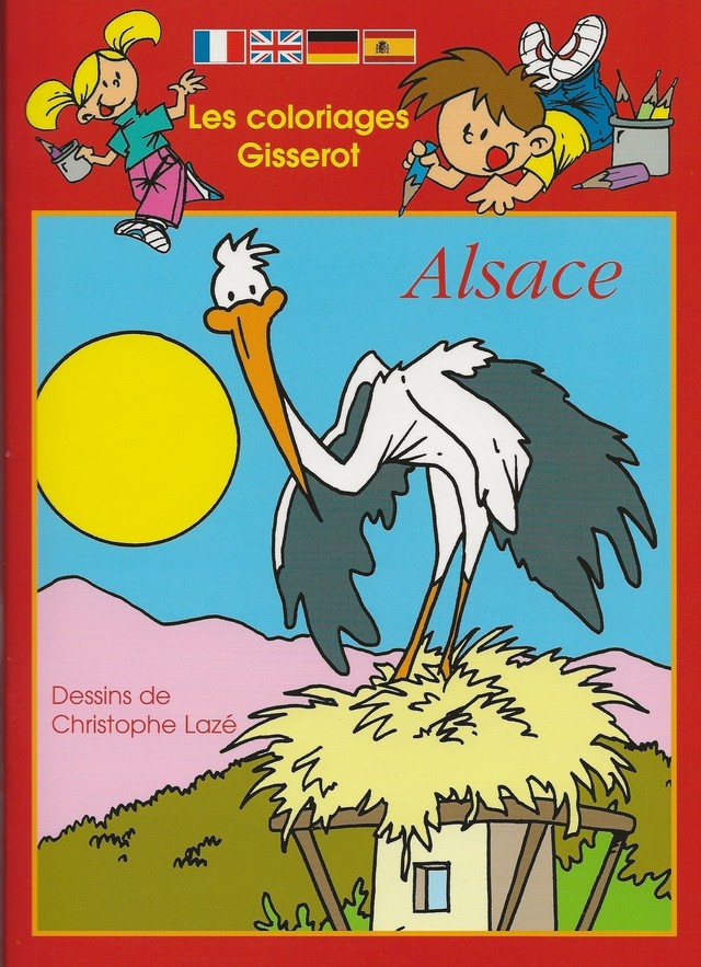 Les coloriages Alsace -  - GISSEROT