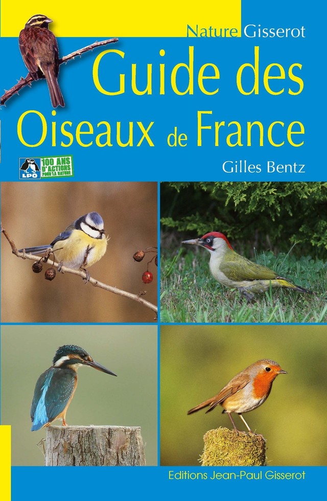 Guide des oiseaux de France - Gilles Bentz - GISSEROT
